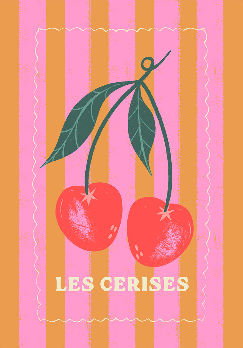 Les Cerises Plakat