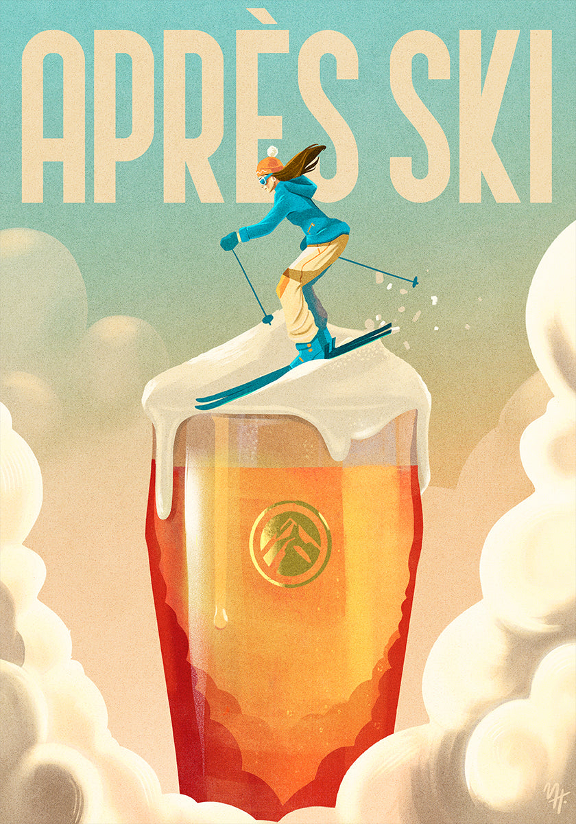 Apres Ski Plakat