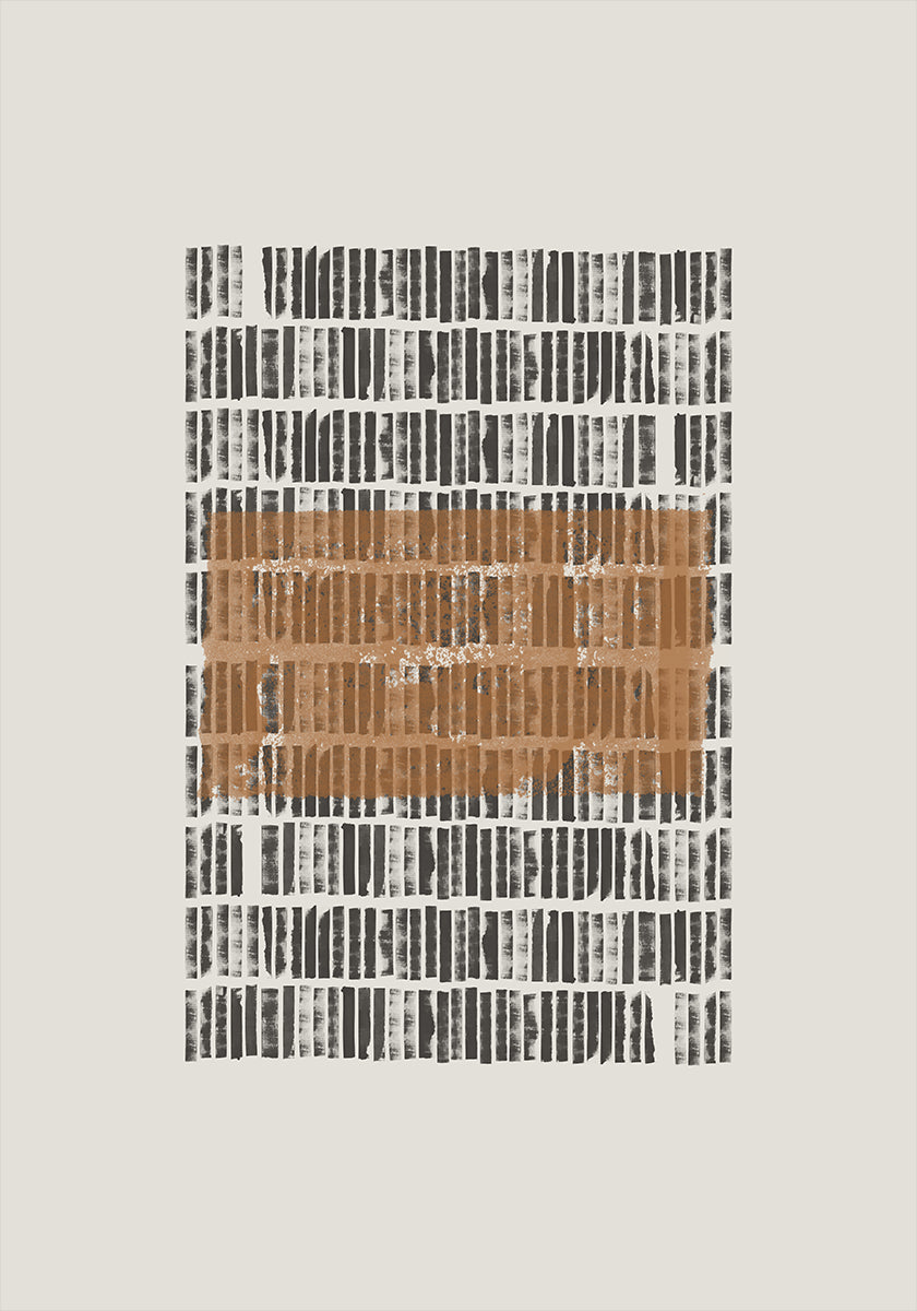 Pattern in Contrast Plakat