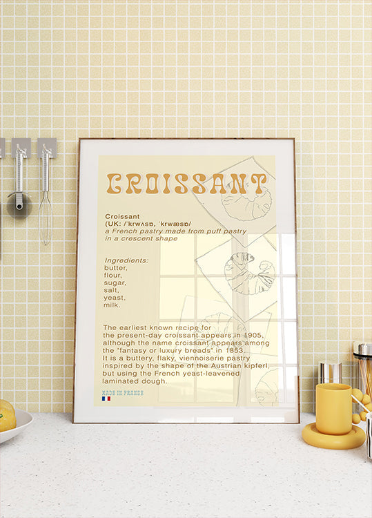 Croissant Coffee (NEW) - Posterbox