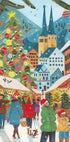 Christmas Market in the Village Plakat - Posterbox