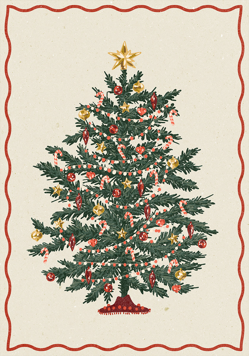 Christmas tree Plakat