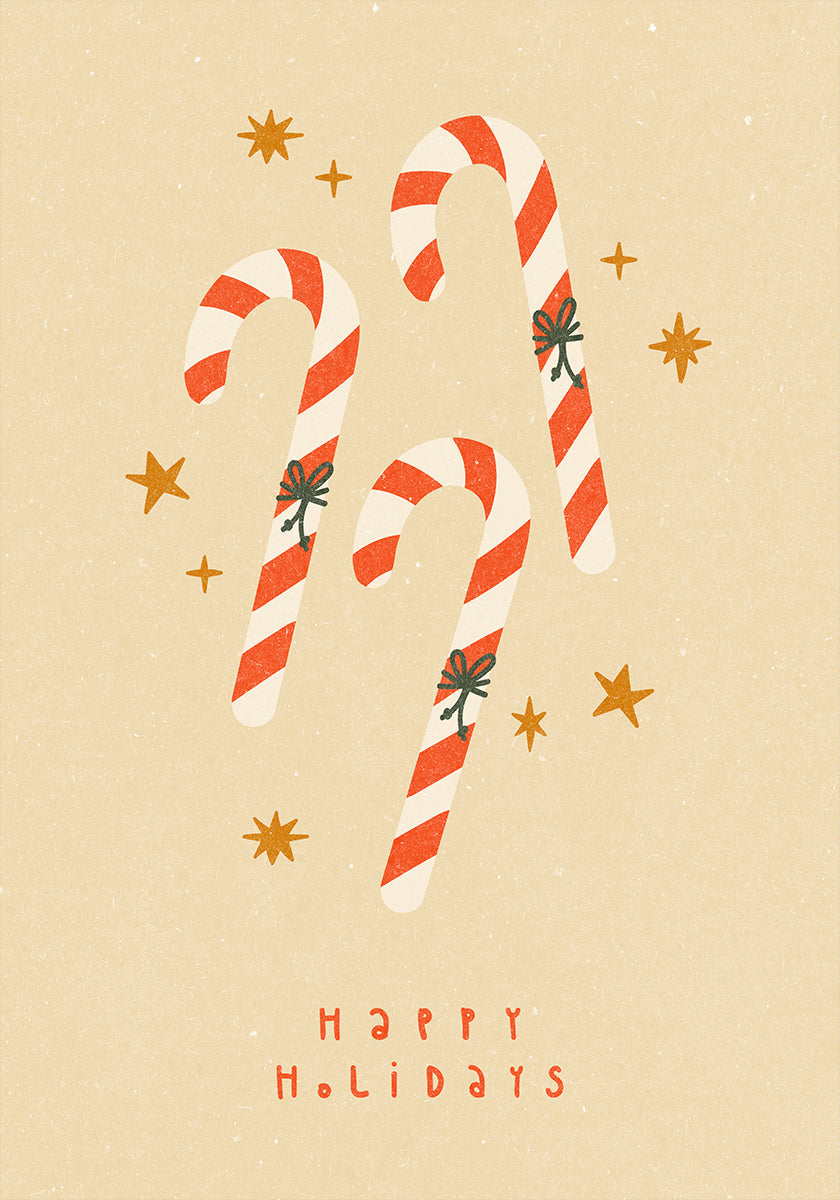 Candy Cane Plakat