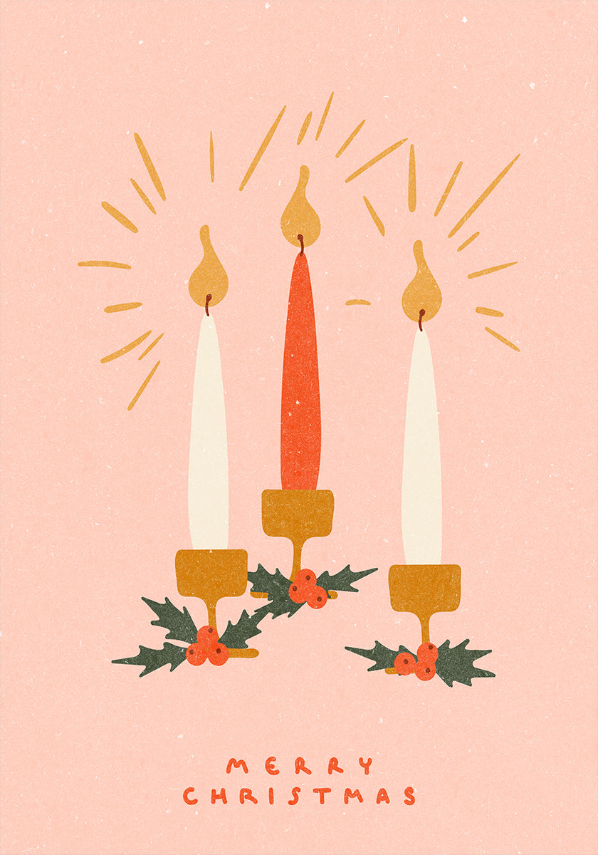 Christmas Candles Plakat