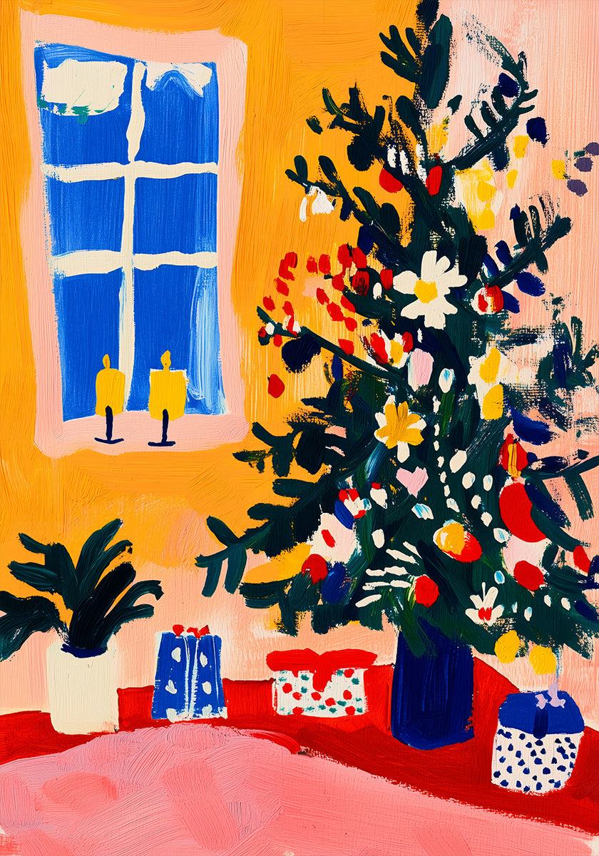 Festive Cozy Corner Plakat