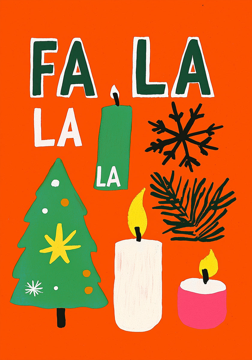 Festive Cheer Burst Plakat