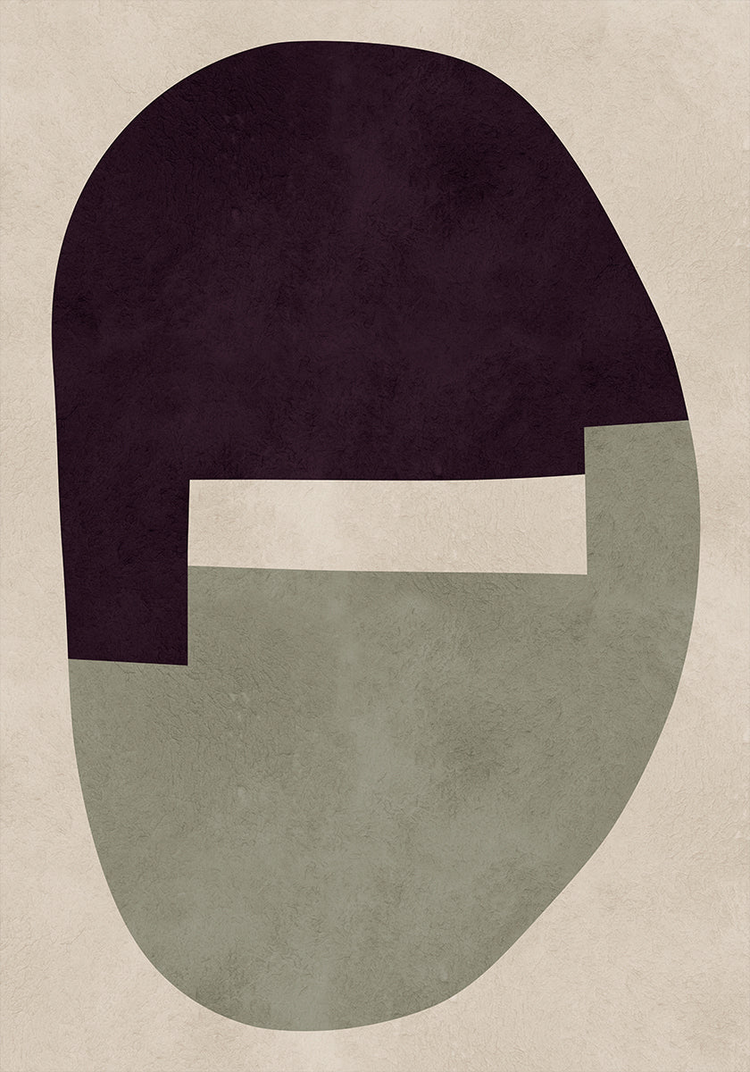 Modern organic art 9 Poster