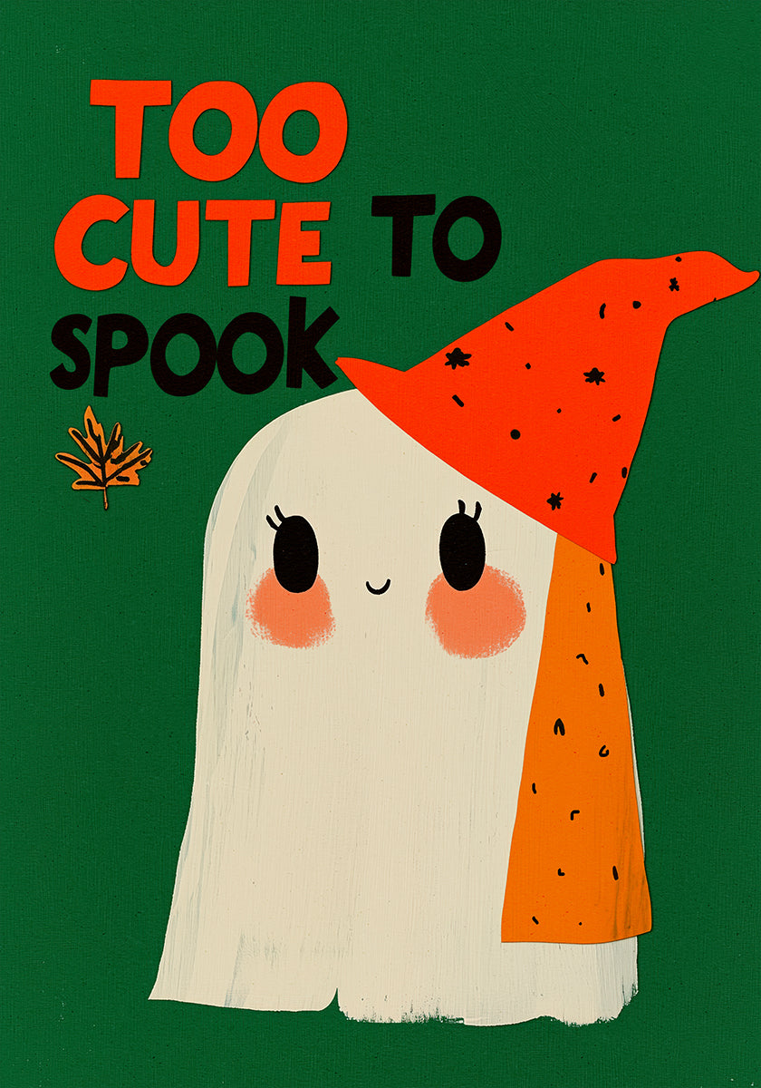 Charming Ghost Whimsy Plakat