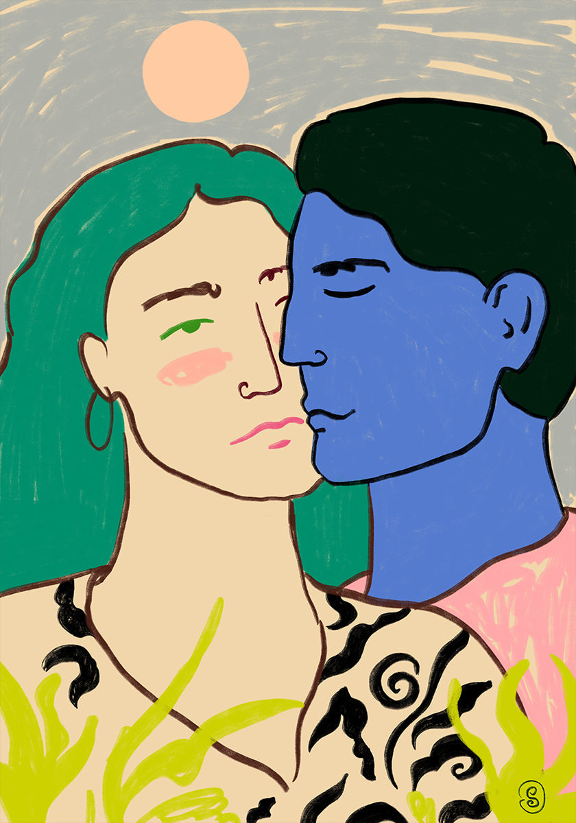 Lovers Under the Moon