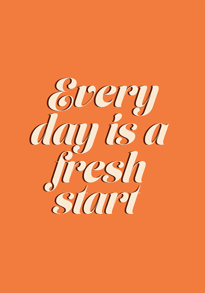 Fresh Start Plakat