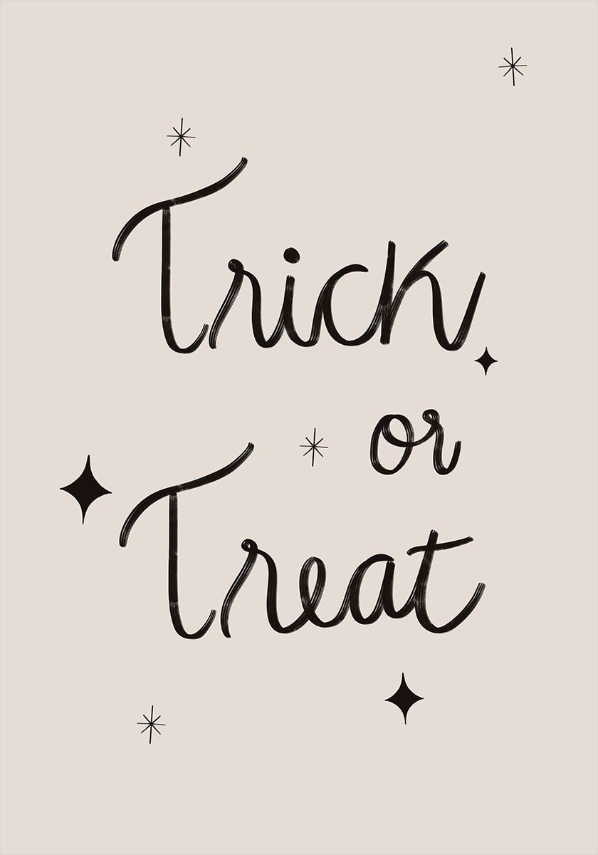 Trick or Treat Plakat