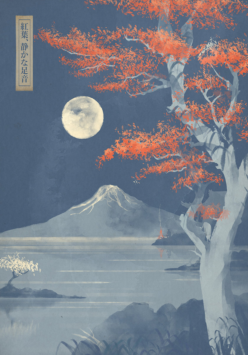 Crimson Leaves, Silent Steps Plakat