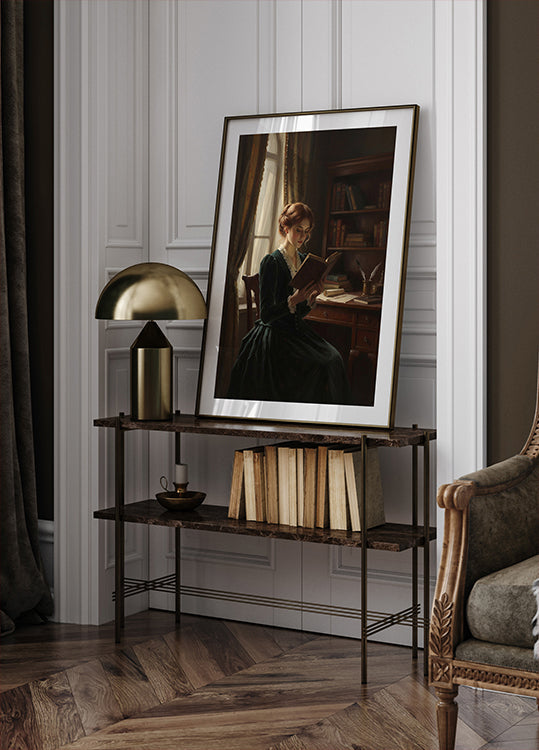 Classic Reading Room Poster - Posterbox