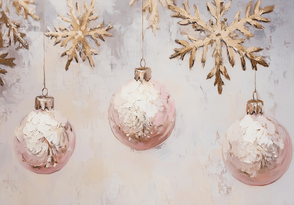 Elegant Winter Ornaments (NEW) Plakat