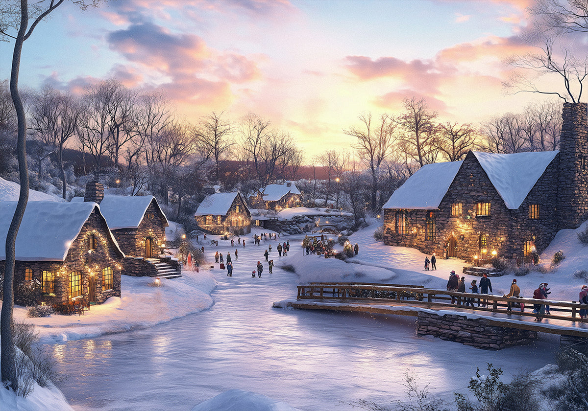 Pictufy Winter Village 2 Plakat