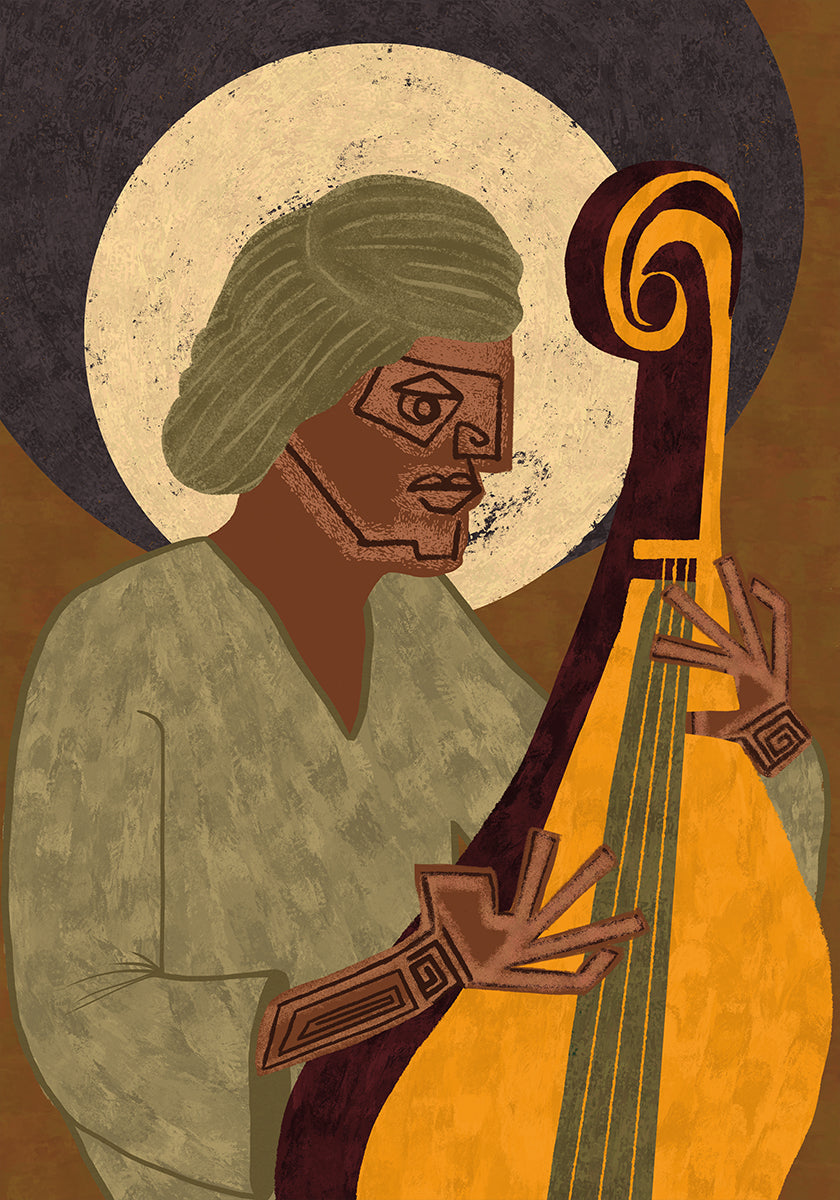 MUSICIAN GUY IX Poster