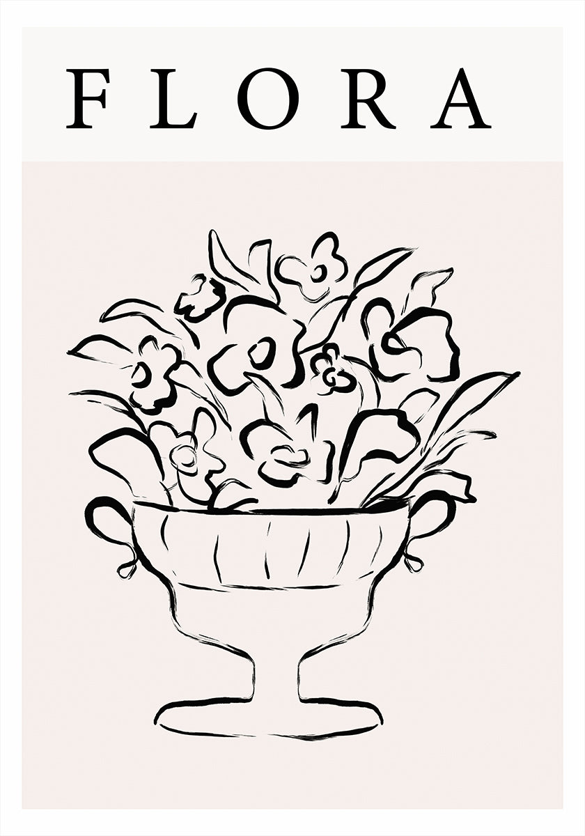 Floral Elegance Plakat