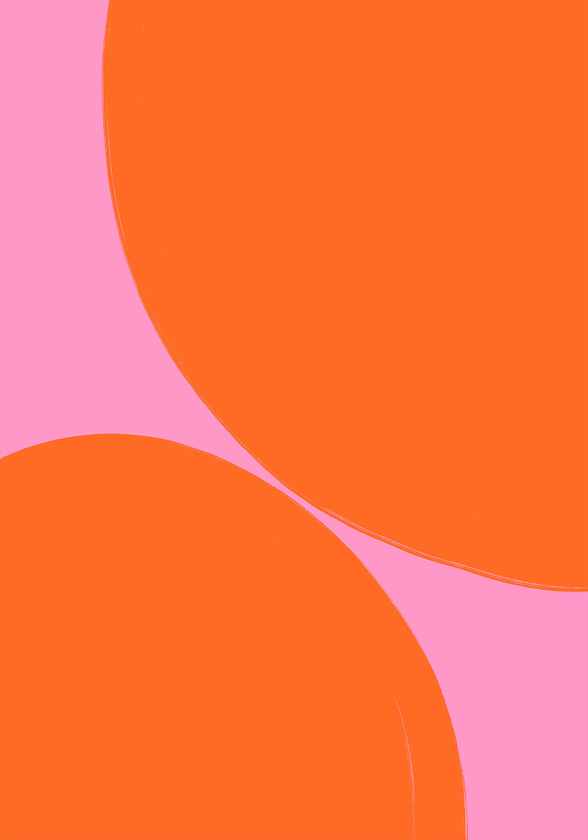 Bold Circles Dance Plakat