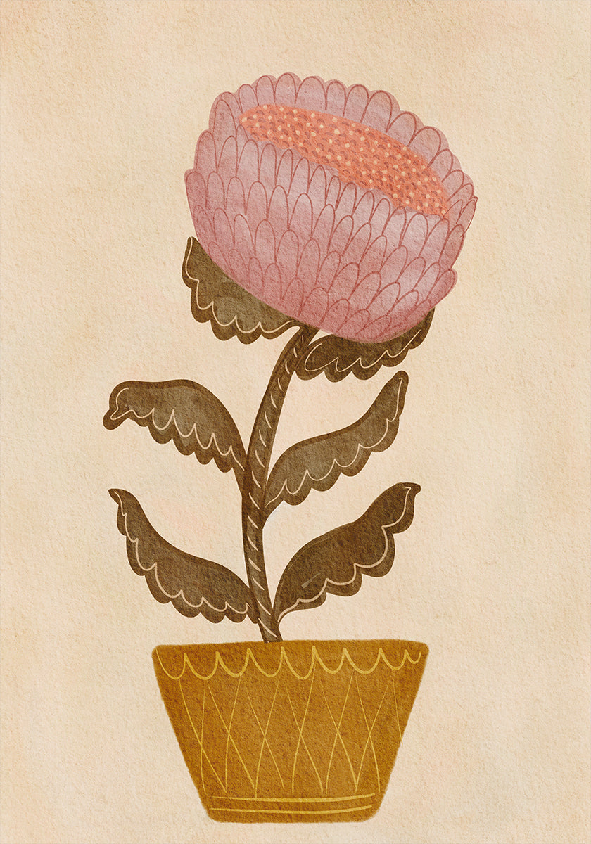 Blossom in a Vase Plakat