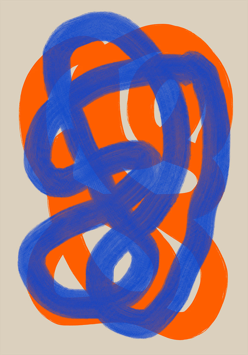 Vibrant Entanglement Plakat