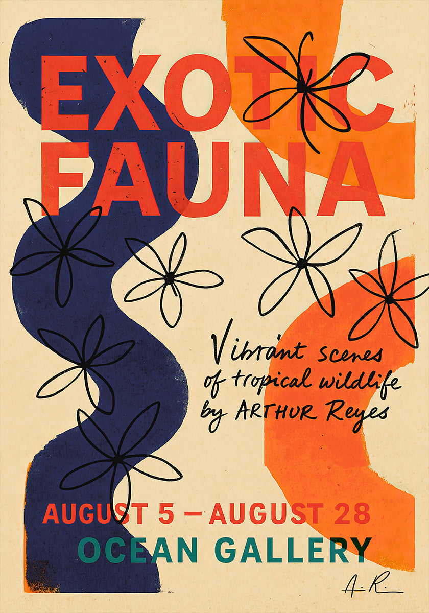 Exoticfaunagallery Plakat