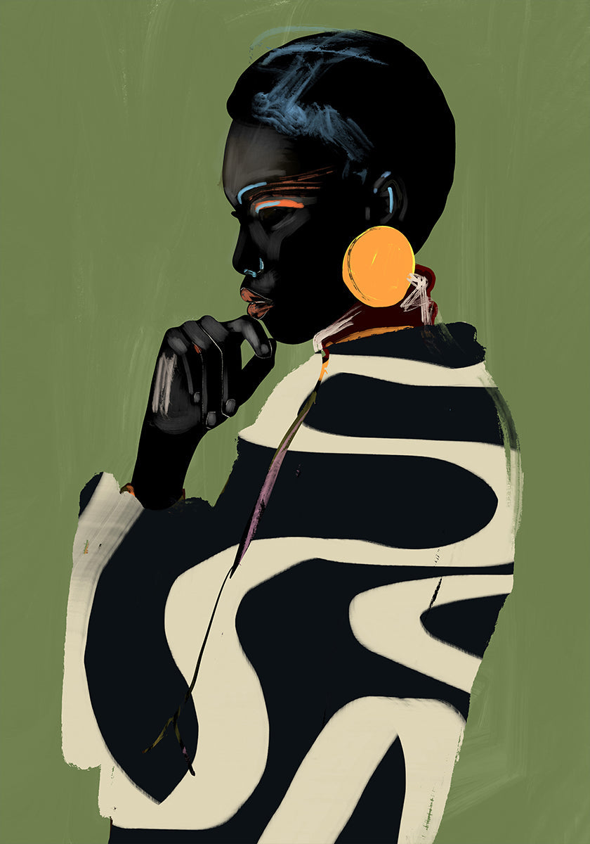 Bold Contemplation Plakat