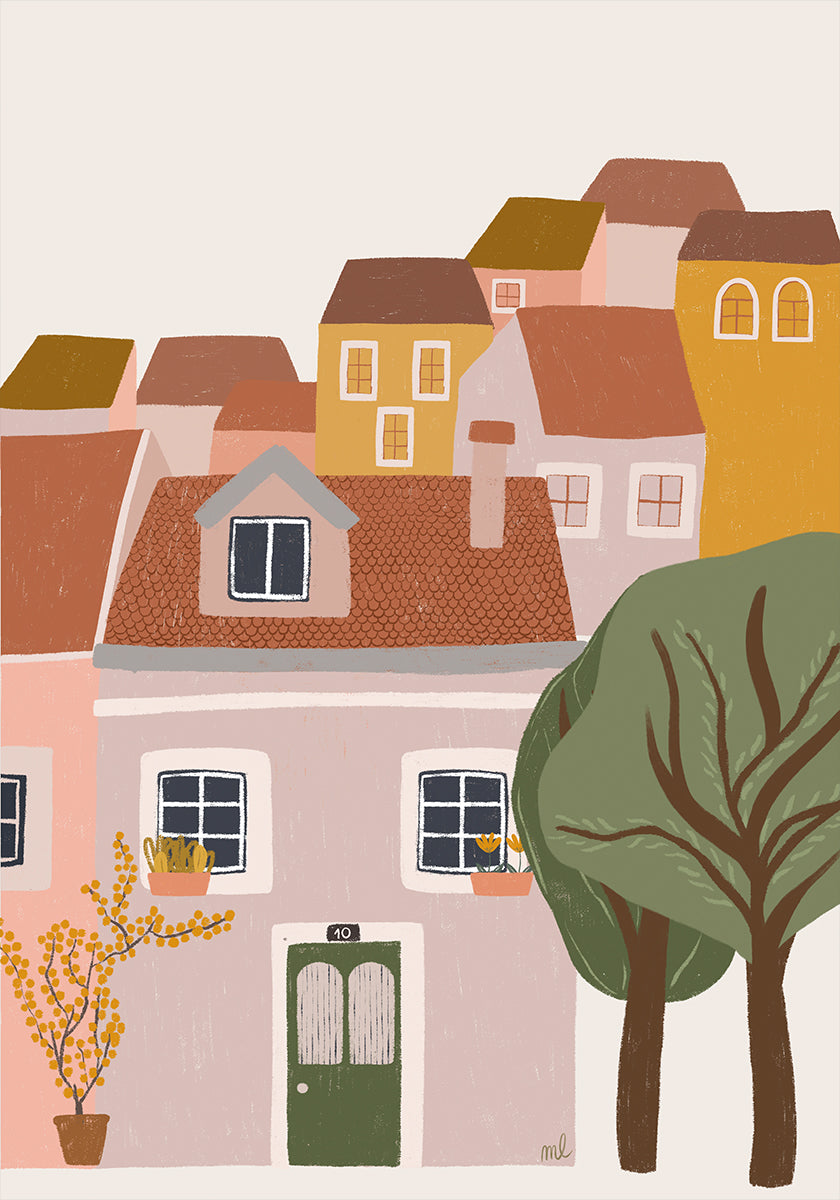 Lisbon Street Plakat