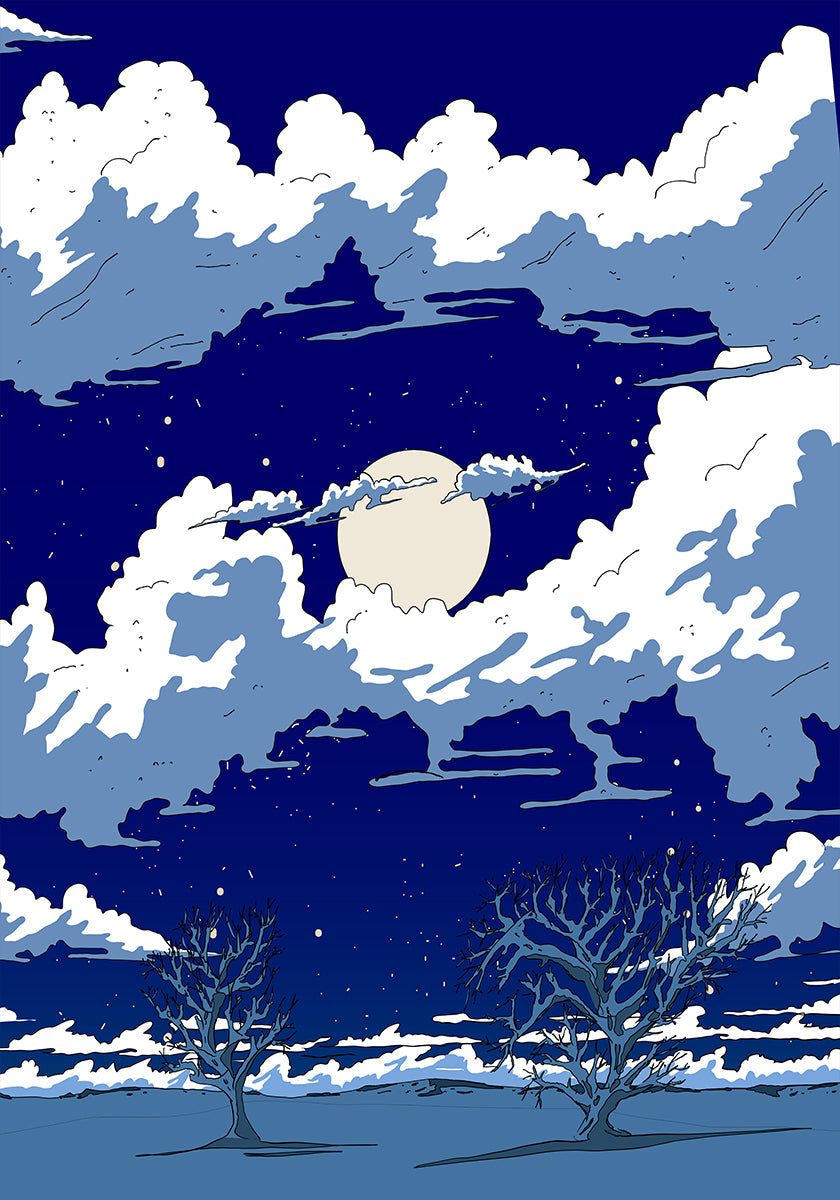 Sky and Stars Plakat