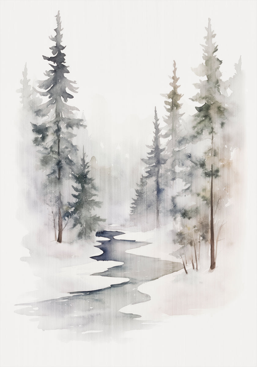 Winterly Silence Plakat