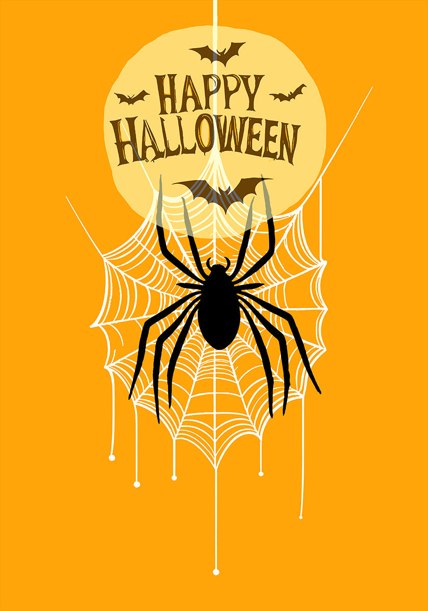 Retro Spooktacular: A Groovy Halloween Vibe Plakat