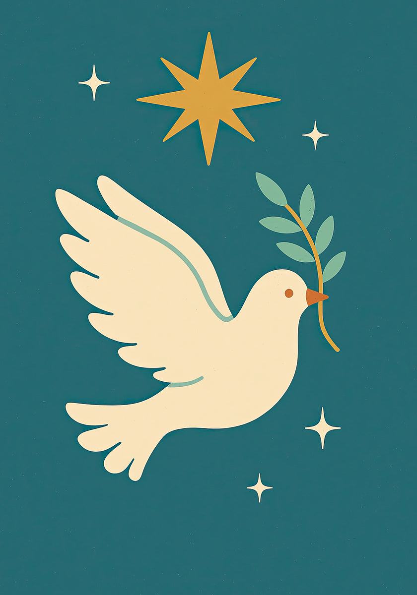 Dove of peace Plakat