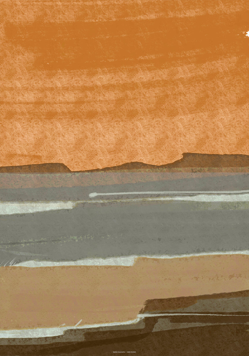 A Quiet Autumn Evening Poster