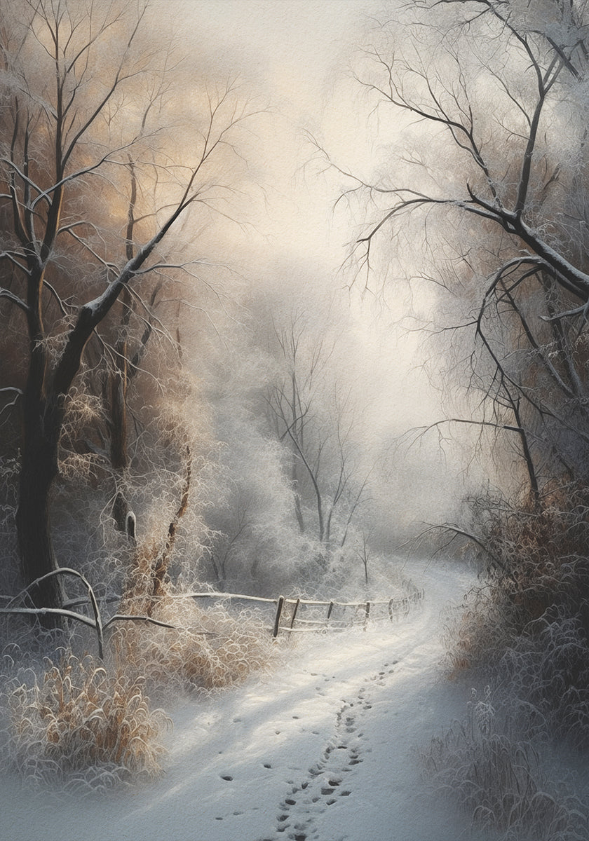 Beautiful Winter No 2 Plakat