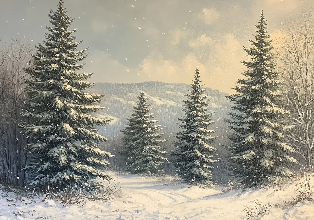 Frosted Horizons Plakat