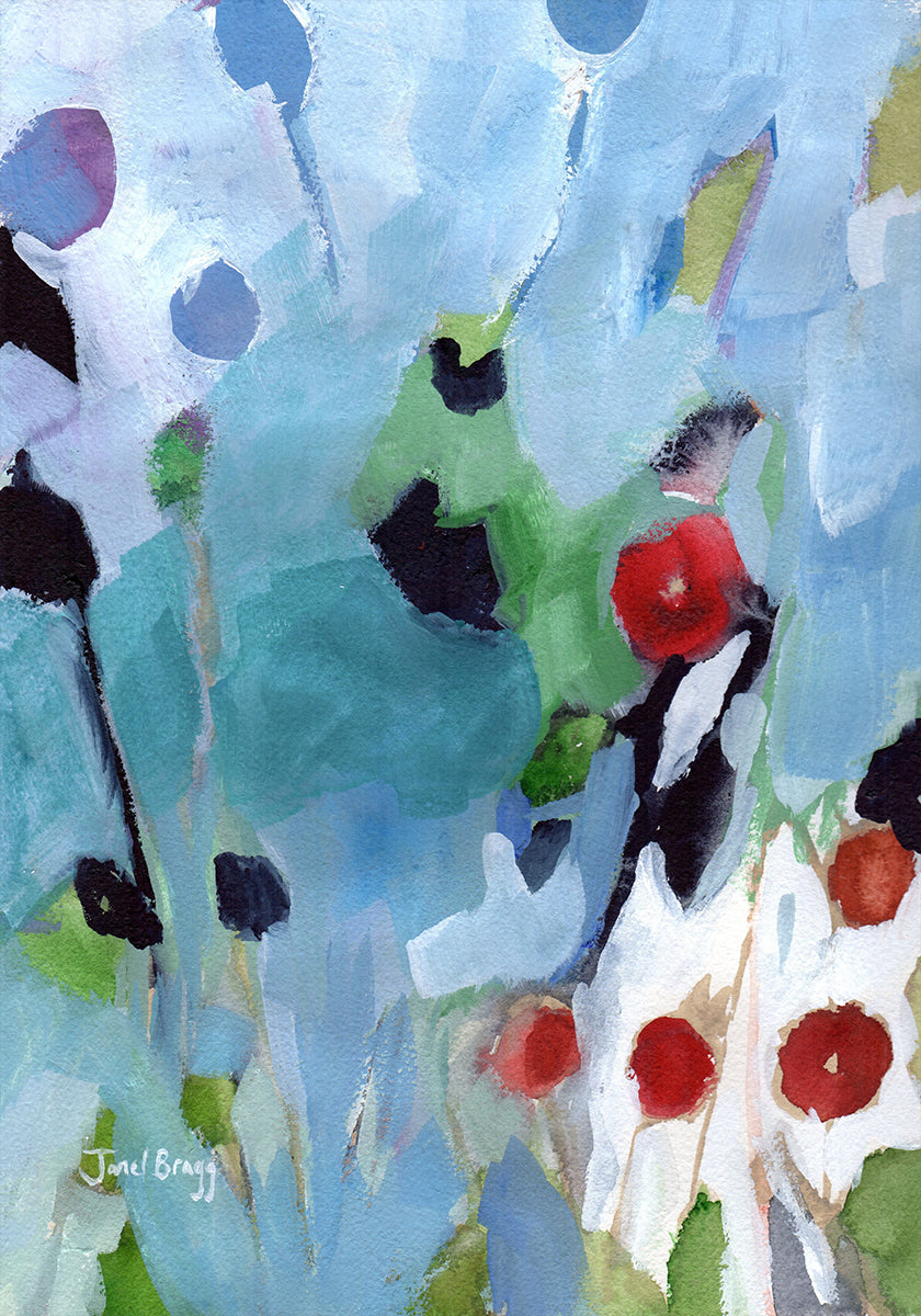 Rose Hips At Christmas Plakat