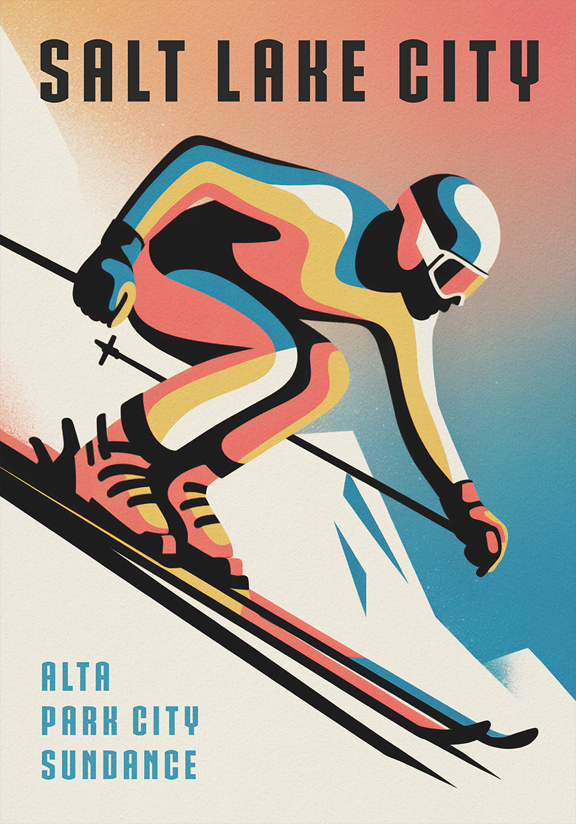 Salt Lake City Plakat