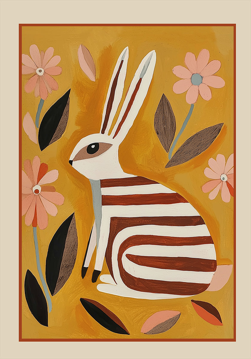 Striped Hare (NEW) - Posterbox