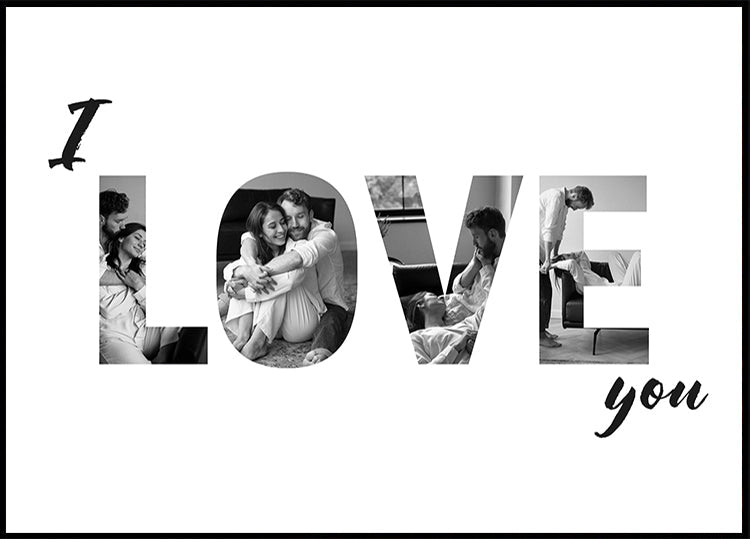 I love you Personal Poster - Posterbox