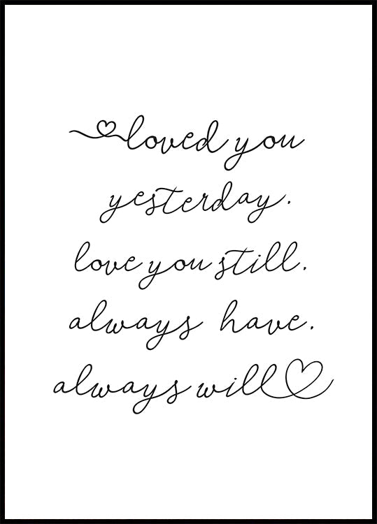 Love Note (NEW) - Posterbox