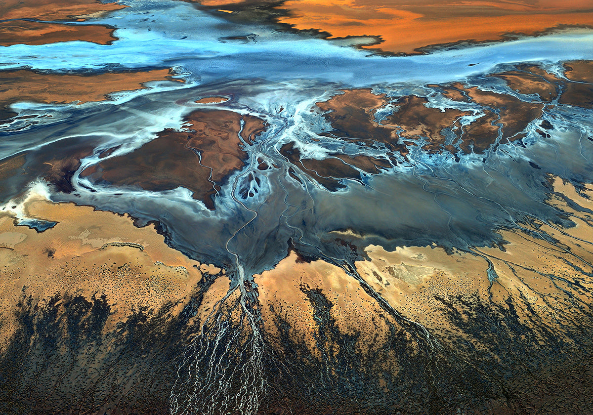 California Aerial - The Desert From Above Plakat