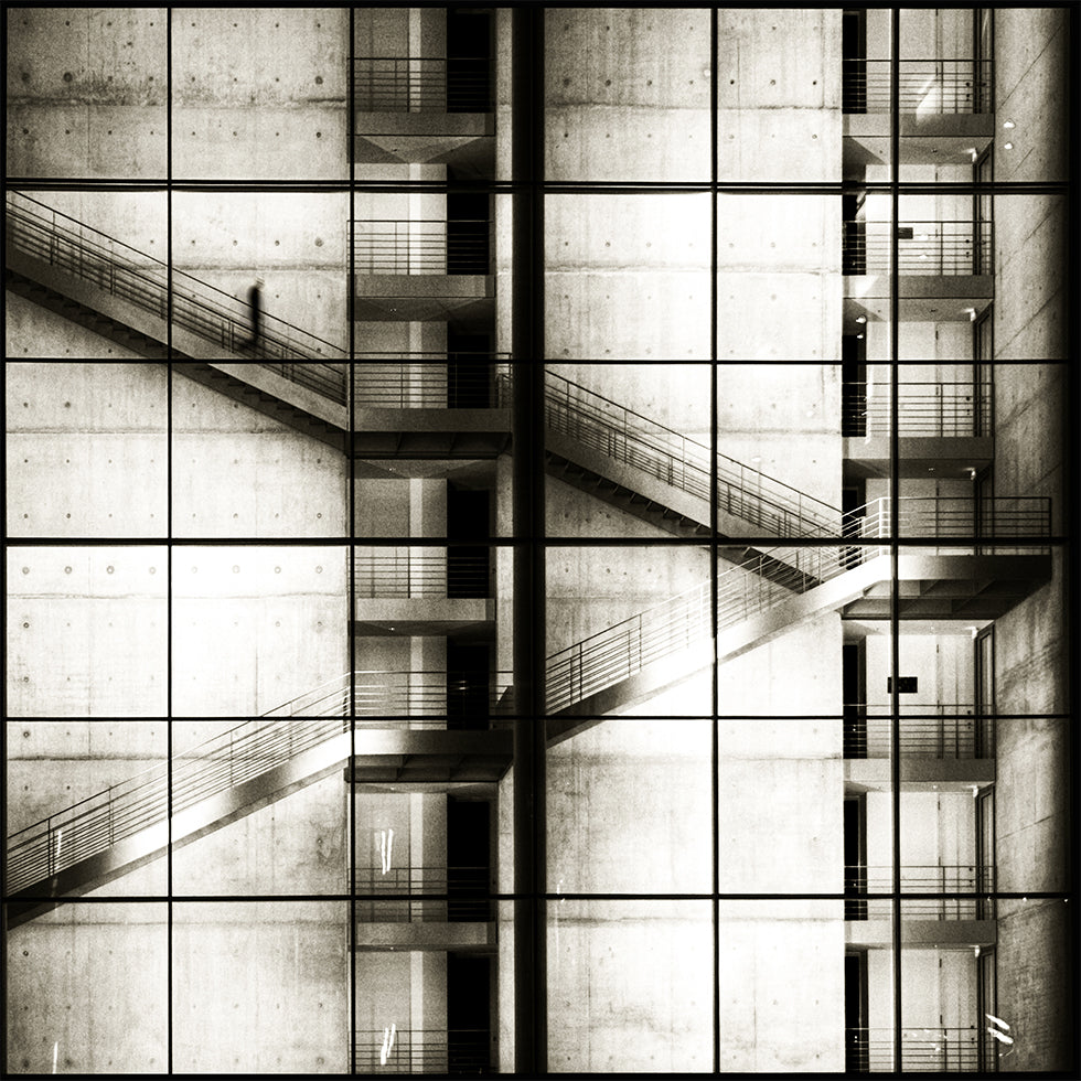 Abstrakt Stairs Plakat