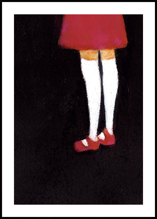 Girl With White Knee High Socks (NEW) - Posterbox