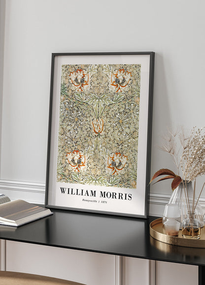 William Morris Honeysuckle 1876 Plakat - Posterbox.no