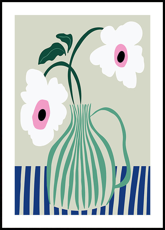 Floral Pottery Delight (NEW) - Posterbox