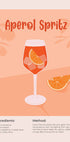 Aperol Spritz Cocktail Plakat - Posterbox.no