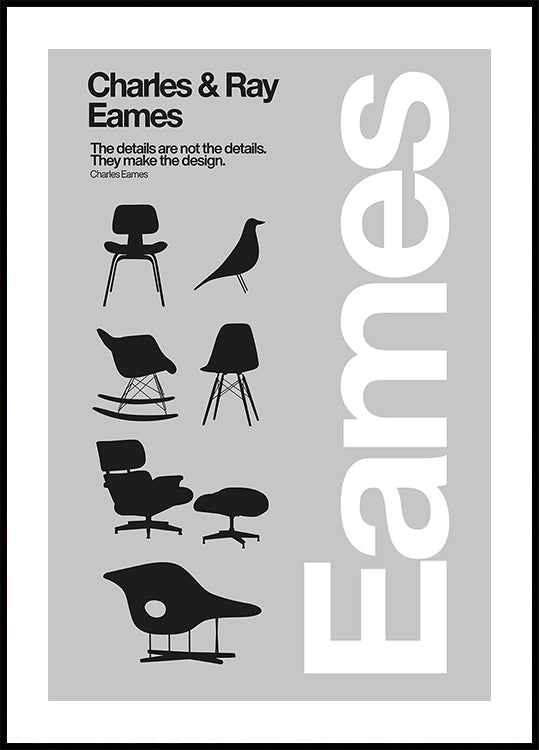 Eames Chairs A1.png (NEW) - Posterbox