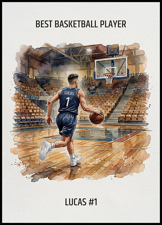 Youth Basketball Boy Personal - Posterbox
