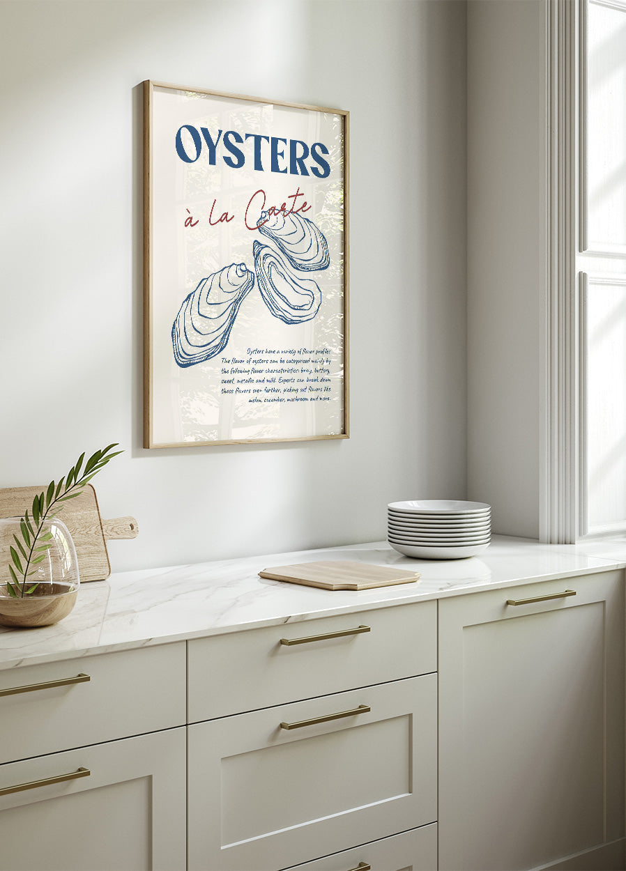 Oysters Plakat - Posterbox.dk