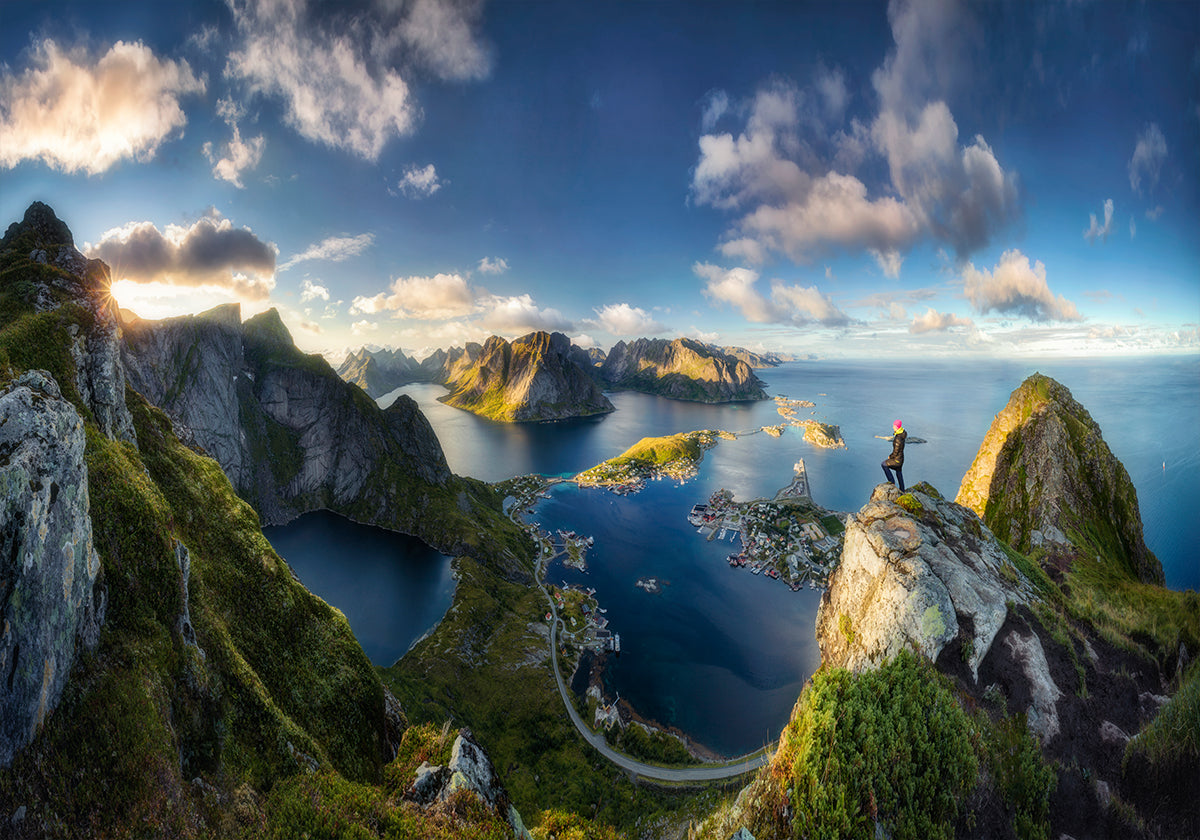 Reinebringen views Plakat