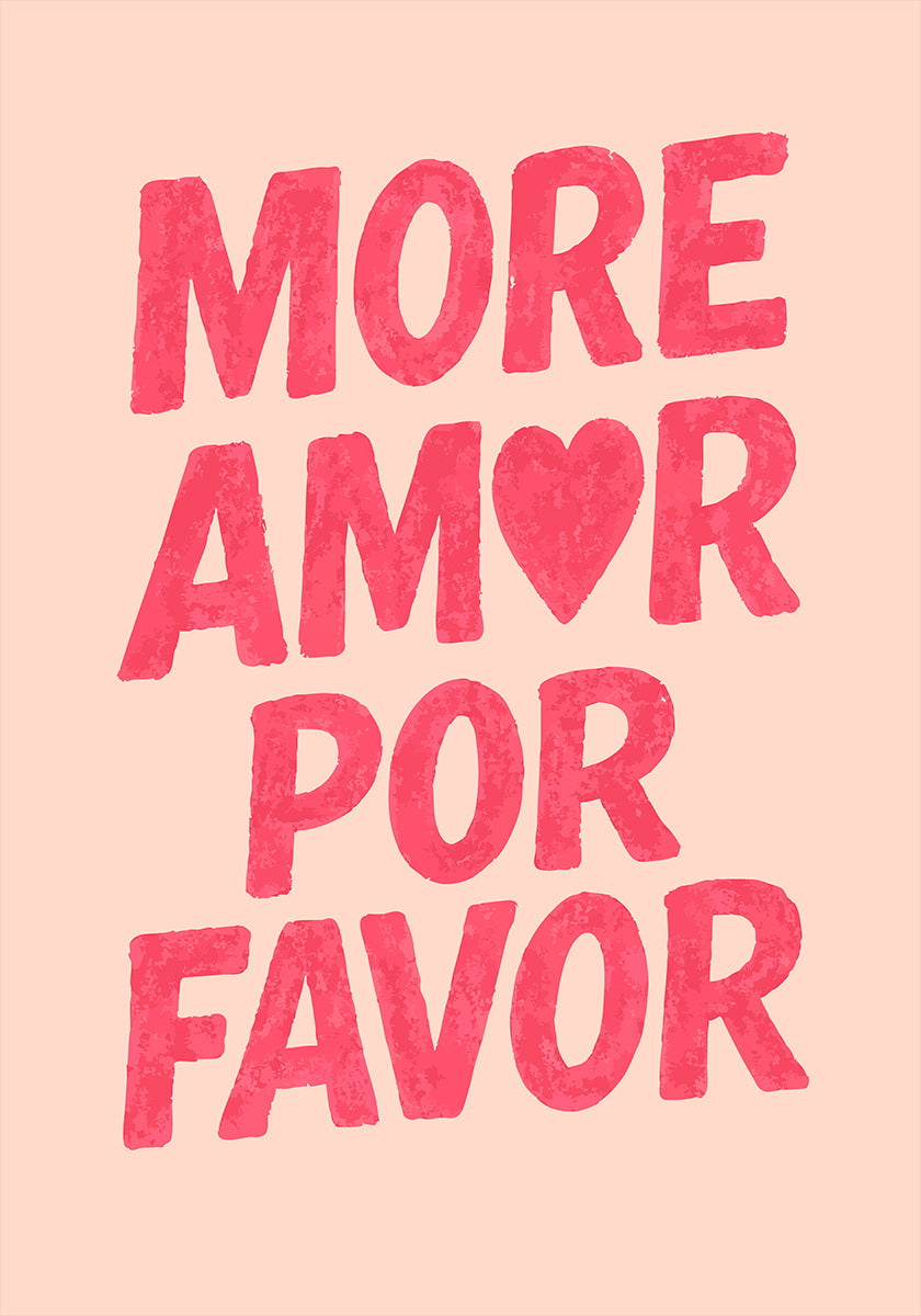 Love, Please More Plakat